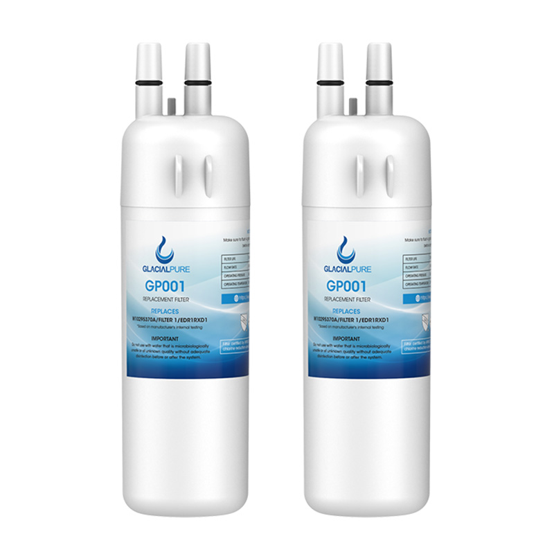 Compatible 9930,W10295370A,Refrigerator Water Filter 1 by GlacialPure 2Pcs