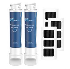 FS 2Pack  EPTWFU01 Refrigerator Water Filter Combo With PAULTRA2 Air Filter