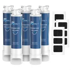 Filters-store 5Pack EPTWFU01 Refrigerator Water Filter Combo With PAULTRA2 Air Filter