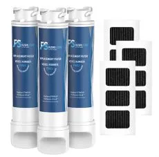 Filters-store EPTWFU01 Refrigerator Water Filter Combo With PAULTRA2 Air Filter 3Pack