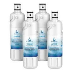 Compatible W10413645,9082 refrigerator water filter 2 by GlacialPure 4PK