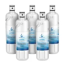 Compatible W10413645,9082 refrigerator water filter 2 by GlacialPure 5PK