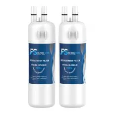 Compatible WF537, W10295370A, Refrigerator Water Filter 1 by Filters-store 2Pk