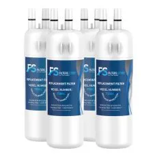 Compatible WF537, W10295370A, Refrigerator Water Filter 1 by Filters-store 4Pk