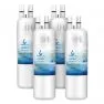 Compatible W10295370,Water Filter 1,WF537,9081 by GlacialPure 4Pcs