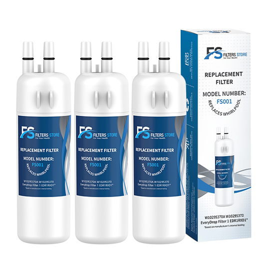 FS W10295370A 9081 Refrigerator Water Filter for WF537 3Pk